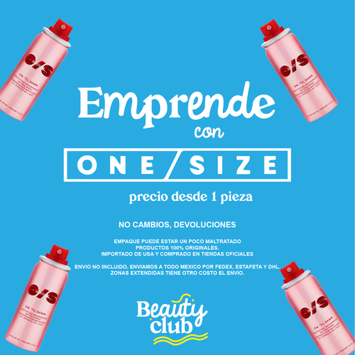 ONE SIZE SPRAY FIJADOR TAMAÑO VIAJE